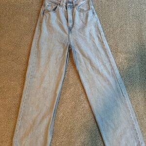 Stylish Light Blue Women's Flare Jeans